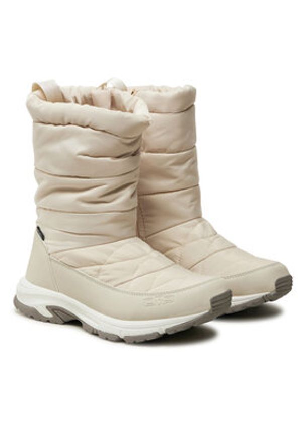 CMP Śniegowce Yakka Wmn Snow Boot Wp 3Q79846EO Écru. Materiał: materiał