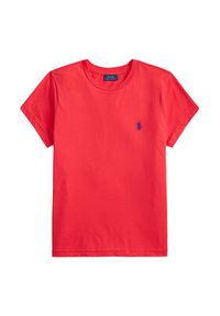 Polo Ralph Lauren T-Shirt 211898698035 Czerwony Regular Fit. Typ kołnierza: polo. Kolor: czerwony. Materiał: bawełna