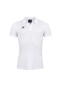 GILBERT - Dziecięca koszulka polo Gilbert Photon II. Typ kołnierza: polo. Kolor: biały. Styl: młodzieżowy #1