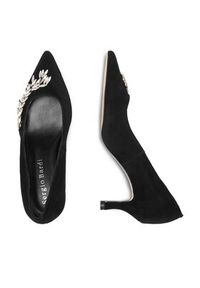 Sergio Bardi Czółenka WFA2532-3Z-SB Czarny. Kolor: czarny. Materiał: zamsz, skóra #8