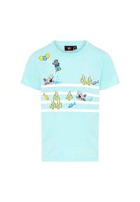 LEGO Wear - Koszulka trekkingowa dziecięca LEGO Lwtaylor 310. Kolor: biały, wielokolorowy, niebieski, żółty