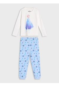 Sinsay - Piżama dwuczęściowa Frozen - kremowy. Kolor: kremowy #1