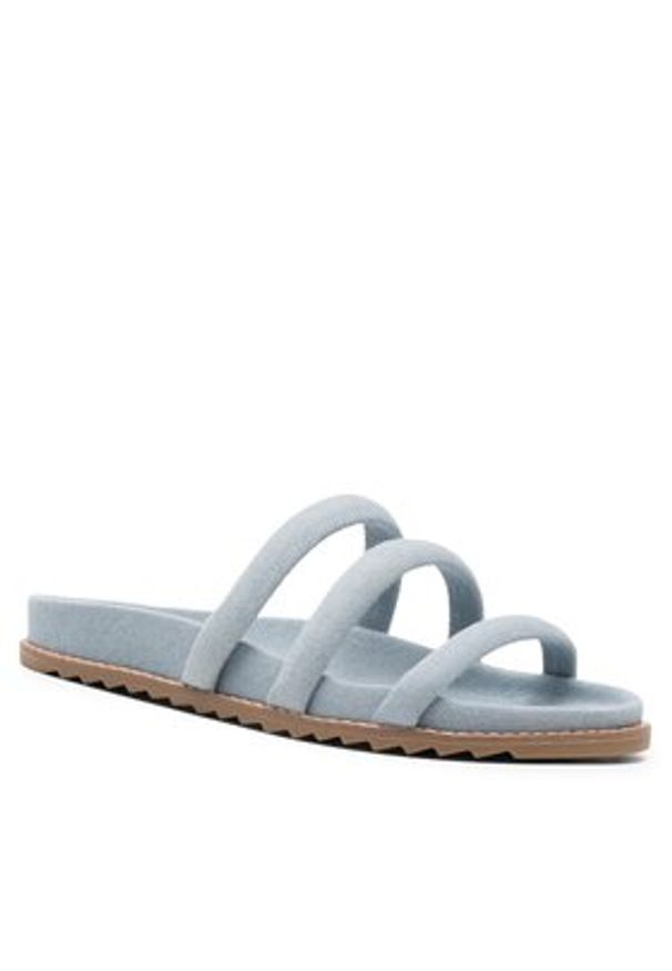 Jenny Fairy Klapki HALY KL-KH9305-2 Błękitny. Kolor: niebieski. Materiał: materiał