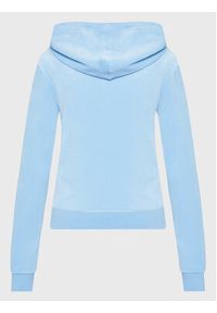 Juicy Couture Bluza Robertson JCAP176 Błękitny Slim Fit. Kolor: niebieski. Materiał: syntetyk #3