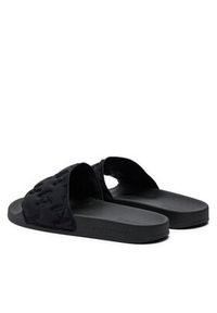 Karl Lagerfeld - KARL LAGERFELD Klapki KL80949 Czarny. Kolor: czarny. Materiał: materiał #3