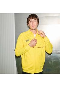 Bluza do biegania męska Joma Record III Full Zip. Kolor: żółty
