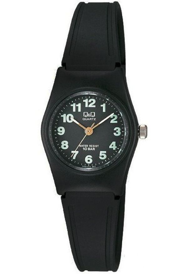 Zegarek damski QQ VP35-010 czarny. Kolor: czarny