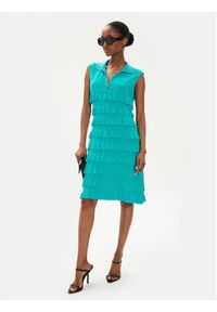 Joseph Ribkoff Sukienka letnia 242116 Zielony Regular Fit. Kolor: zielony. Materiał: syntetyk. Sezon: lato #4