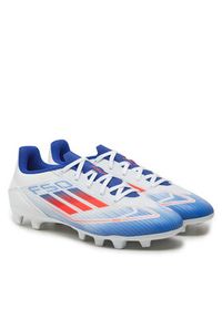 Adidas - adidas Buty do piłki nożnej F50 Club FxG IE0611 Biały. Kolor: biały. Materiał: skóra #5