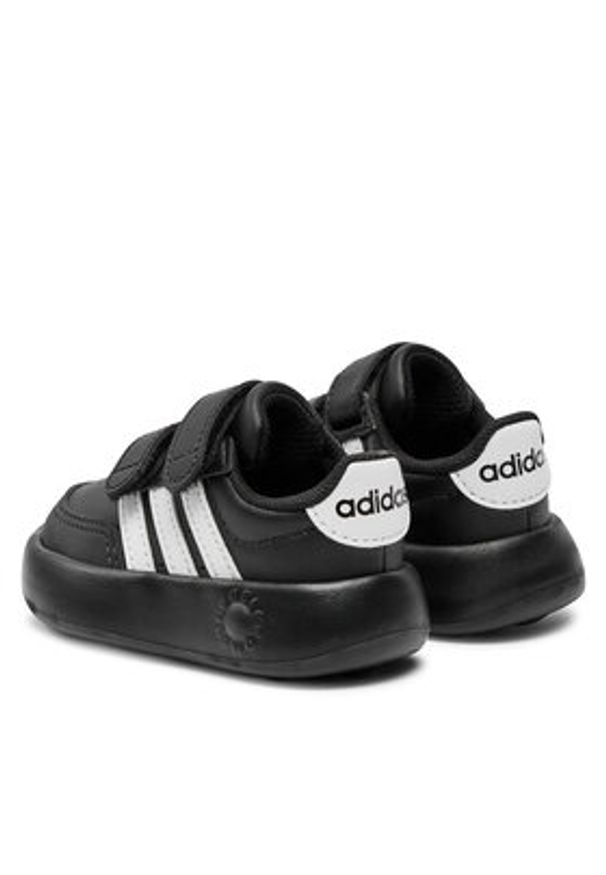 Adidas - adidas Sneakersy Breaknet 2.0 Cf I ID5277 Czarny. Kolor: czarny. Materiał: skóra