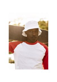 FLEXFIT - Kapelusz Flexfit cotton twill. Kolor: biały. Styl: casual #1