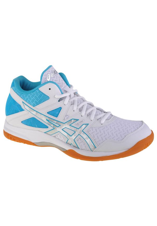 Asics - Buty do siatkówki damskie, ASICS Gel-Task Mt 2. Kolor: biały. Sport: siatkówka