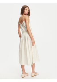 TwinSet - TWINSET Sukienka letnia 251TT2160 Écru Regular Fit. Materiał: bawełna. Sezon: lato #5