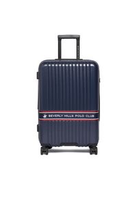 Walizka średnia Beverly Hills Polo Club. Kolor: niebieski #1