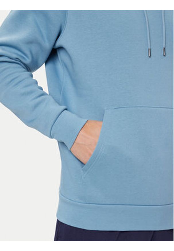 Under Armour Bluza Ua Essential 1373880 Błękitny Loose Fit. Kolor: niebieski. Materiał: bawełna