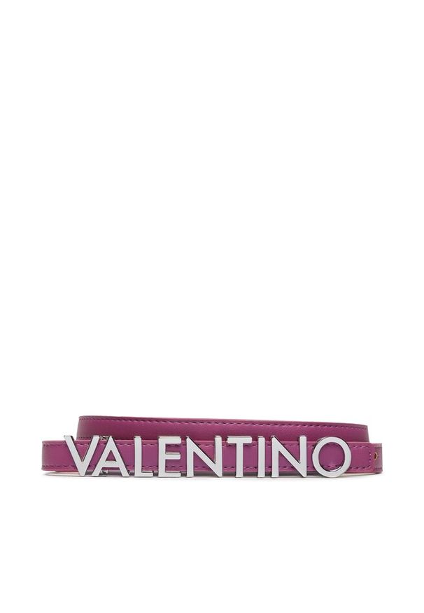 VALENTINO - Pasek Damski Valentino. Kolor: fioletowy