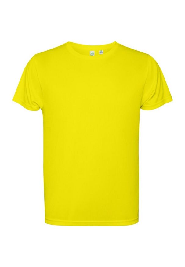 ROLY - Koszulka Z Krótkim Rękawem Estoril Dziecięca. Kolor: żółty. Długość rękawa: krótki rękaw. Długość: krótkie. Sport: turystyka piesza