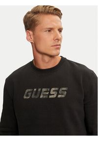 Guess Bluza Keid Z4BQ18 KCEA0 Czarny Regular Fit. Kolor: czarny. Materiał: syntetyk, bawełna #4