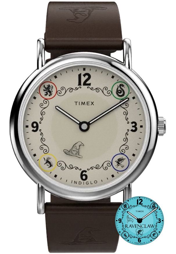 Zegarek Timex Zegarek męski Timex TW2Y76500 brązowy. Kolor: brązowy