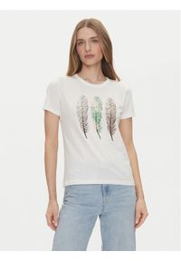 JDY T-Shirt Michigan 15311702 Biały Regular Fit. Kolor: biały. Materiał: bawełna