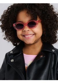 Sinsay - Okulary przeciwsłoneczne - różowy. Kolor: różowy #1
