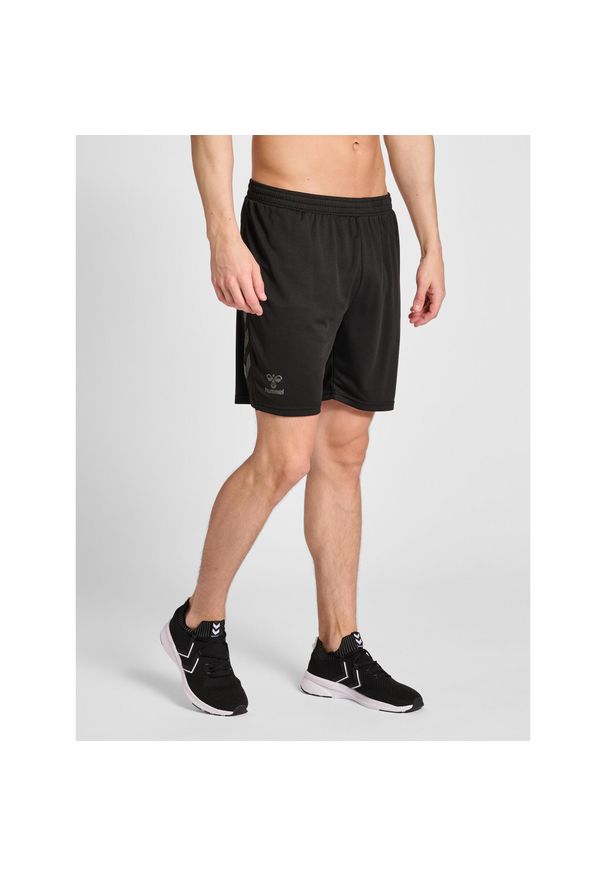 Szorty Hummel Hmlongrid. Kolor: wielokolorowy, szary, czarny. Sport: fitness