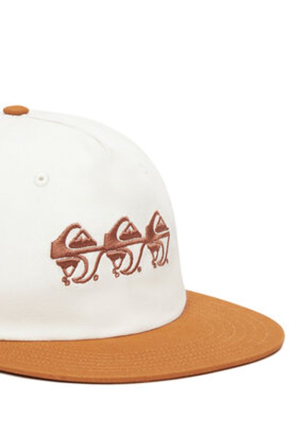 Quiksilver Czapka z daszkiem EQYHA03412 Biały. Kolor: biały. Materiał: materiał, bawełna