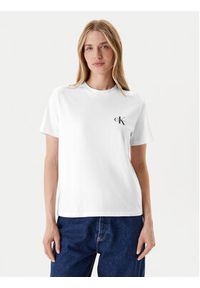Calvin Klein Jeans Komplet 2 t-shirtów LV047C905G Czarny Regular Fit. Kolor: czarny. Materiał: bawełna #4