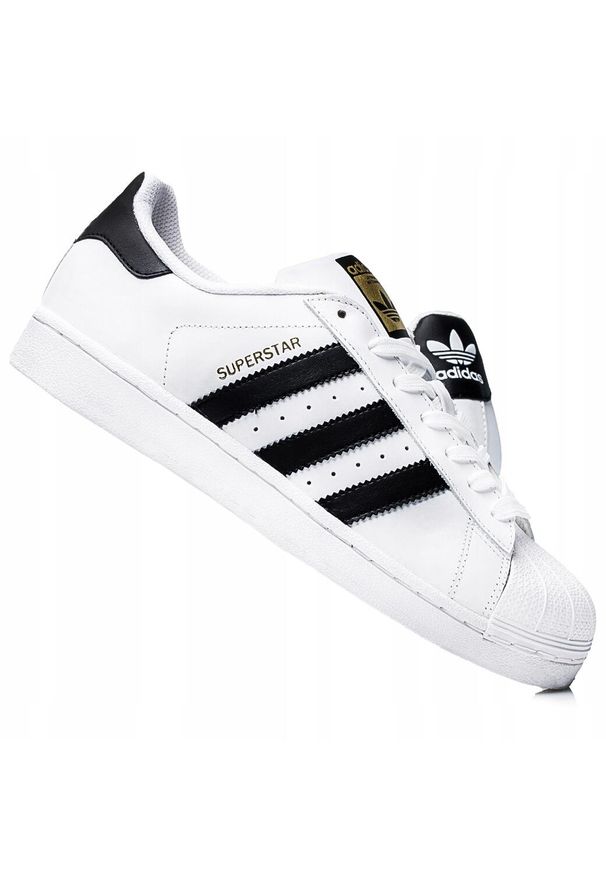 Buty damskie sportowe Adidas SUPERSTAR. Kolor: wielokolorowy, czarny, biały, żółty. Model: Adidas Superstar