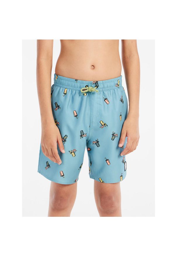 Spodenki kąpielowe dla dzieci Protest Rocker. Kolor: wielokolorowy, niebieski, zielony