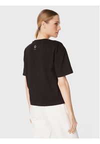 outhorn - Outhorn T-Shirt TTSHF052 Czarny Relaxed Fit. Kolor: czarny. Materiał: bawełna