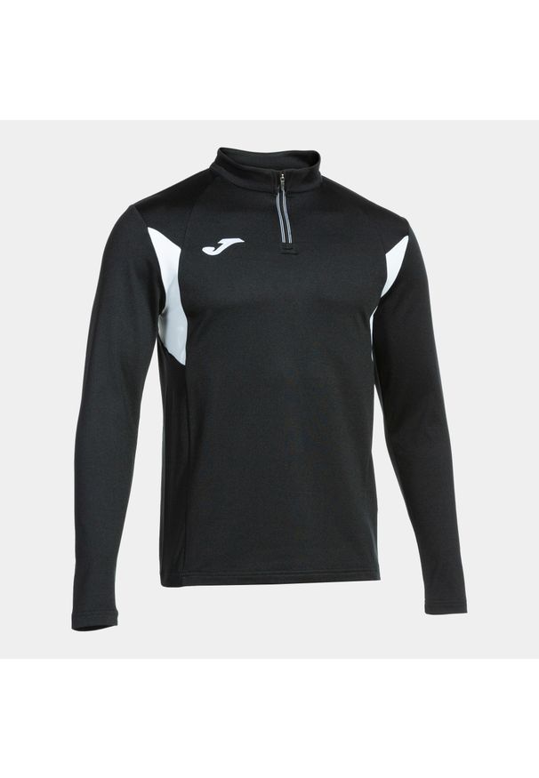 Dziecięca kurtka dresowa 1/2 zip Joma Winner III. Kolor: wielokolorowy, biały, czarny. Materiał: dresówka