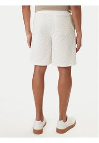 Guess Szorty sportowe Z4YD03 K7122 Écru Regular Fit. Materiał: syntetyk. Styl: sportowy #3