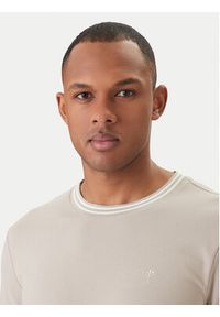 JOOP! T-Shirt Jose 30101942 Beżowy Regular Fit. Kolor: beżowy. Materiał: bawełna #5