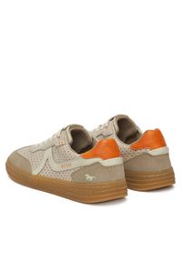Mustang Sneakersy 1511-302 Beżowy. Kolor: beżowy. Materiał: materiał, syntetyk