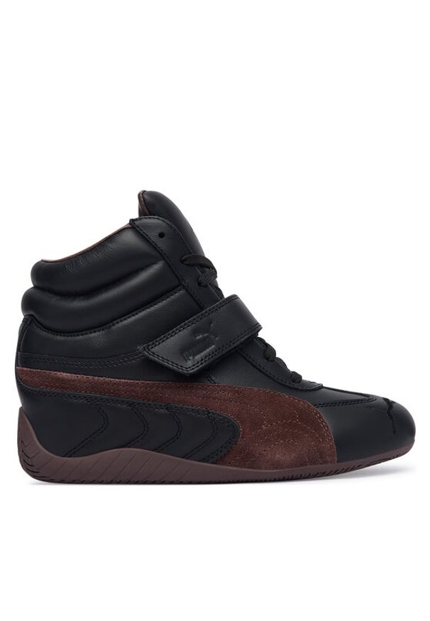 Puma Sneakersy Speedcat Wedge Croc Wns 408120 02 Czarny. Kolor: czarny. Materiał: skóra, zamsz