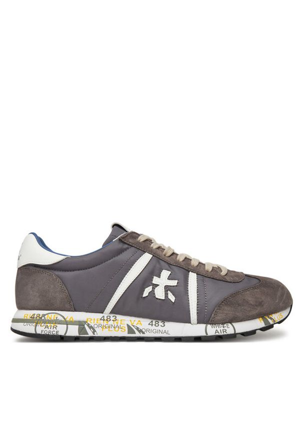 Premiata Sneakersy LUCY VAR 7526 Szary. Kolor: szary. Materiał: zamsz, skóra