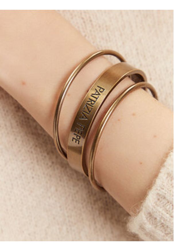 Patrizia Pepe Zestaw bransoletek 8J1740/M073-Y476 Złoty. Materiał: złote. Kolor: złoty