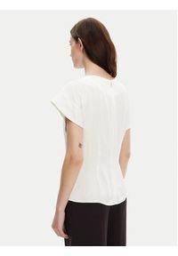 BOSS Bluzka Bavati 50541815 Écru Regular Fit. Materiał: wiskoza #3