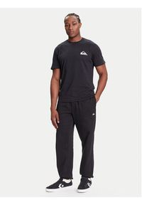 Quiksilver Spodnie dresowe Basic Jogger EQYFB03403 Czarny Regular Fit. Kolor: czarny. Materiał: bawełna