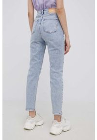 only - Only jeansy Emily damskie high waist. Stan: podwyższony. Kolor: niebieski