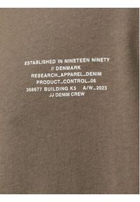 Jack & Jones - Jack&Jones T-Shirt Riley 12250651 Brązowy Regular Fit. Kolor: brązowy. Materiał: bawełna #6
