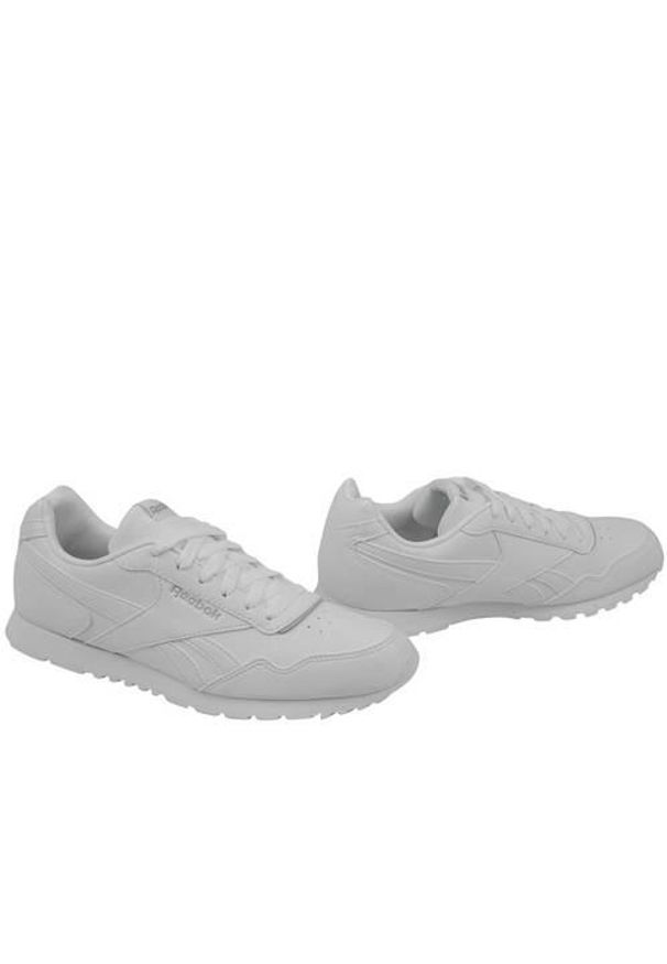 Buty do chodzenia dla dzieci Reebok Royal Glide Syn. Zapięcie: sznurówki. Kolor: biały. Materiał: guma, materiał, syntetyk. Szerokość cholewki: normalna. Model: Reebok Royal. Sport: turystyka piesza