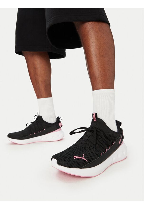 Puma Sneakersy Softride Carson Fresh Czarny. Kolor: czarny. Materiał: materiał