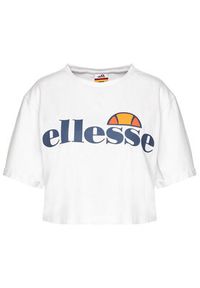 Ellesse T-Shirt Alberta SGS04484 Biały Cropped Fit. Kolor: biały. Materiał: bawełna #3