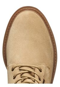 Geox Trapery D Iridea D16HRF 00022 C5010 Beżowy. Kolor: beżowy. Materiał: zamsz, skóra #8