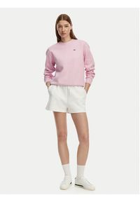 Lacoste Bluza SF5245 Różowy jasny Relaxed Fit. Kolor: różowy. Materiał: syntetyk #4