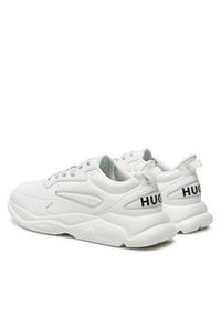 Hugo Sneakersy 50523842 Biały. Kolor: biały. Materiał: skóra