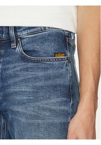G-Star RAW - G-Star Raw Szorty jeansowe Mosa D24430-C052 C606 Niebieski Regular Fit. Kolor: niebieski. Materiał: jeans, bawełna #5