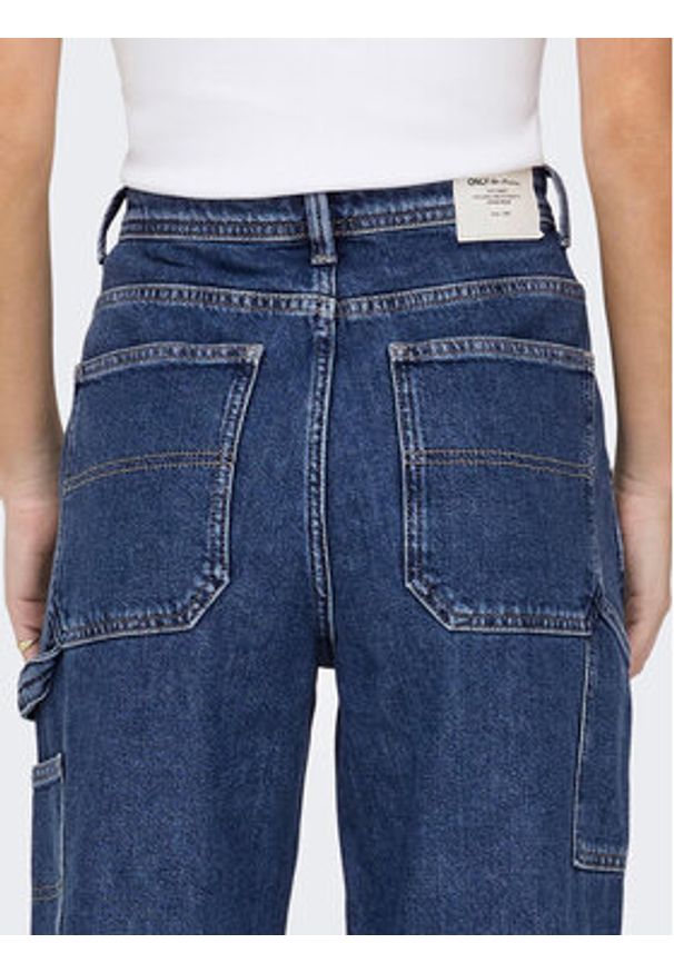 only - ONLY Jeansy 15271792 Niebieski Straight Fit. Kolor: niebieski